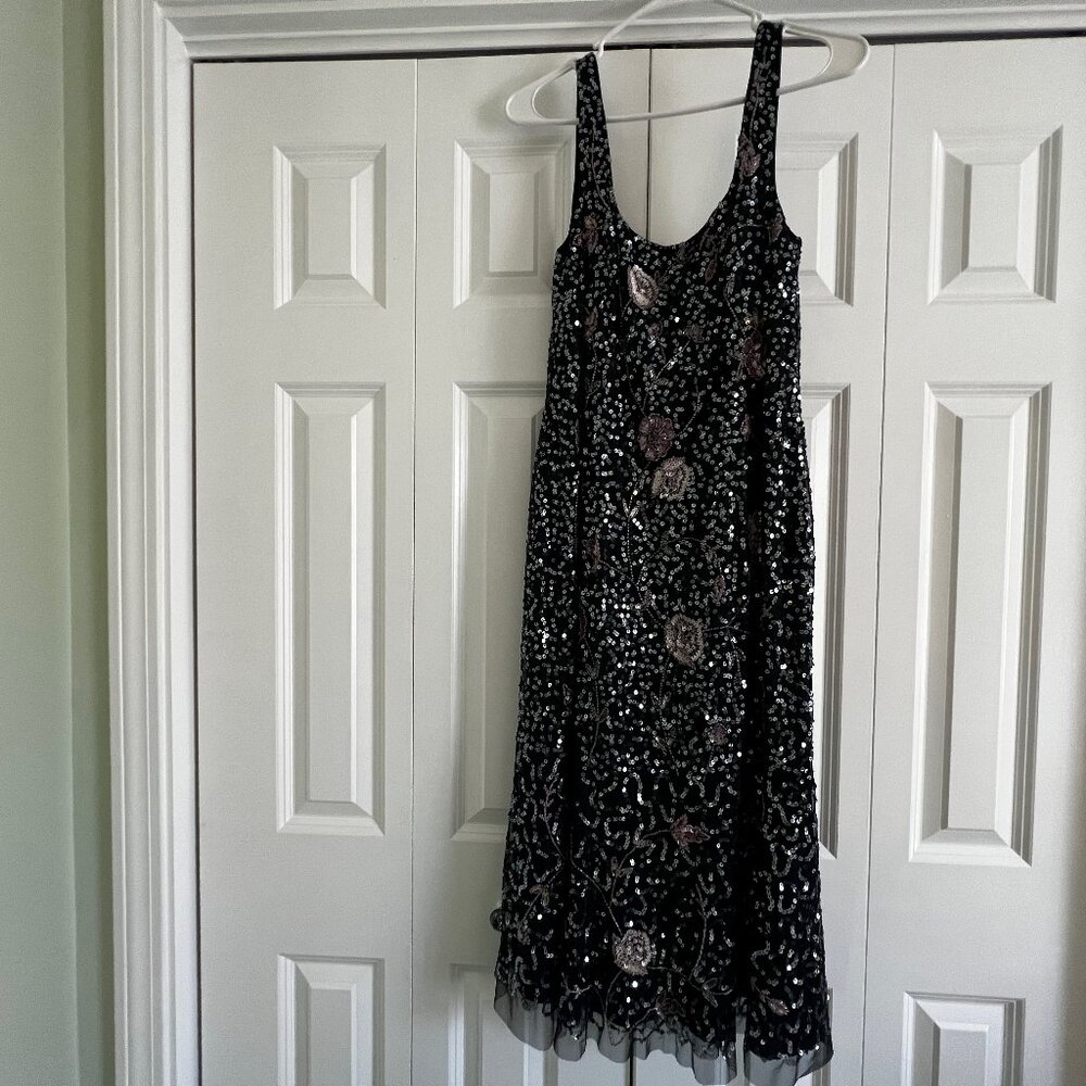Sequin Adrianna Papell Cocktail Dress